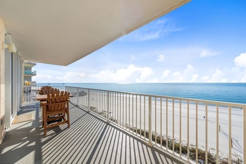 Relax in your private balcony chairs while soaking up stunning ocean views and gentle sea breezes.