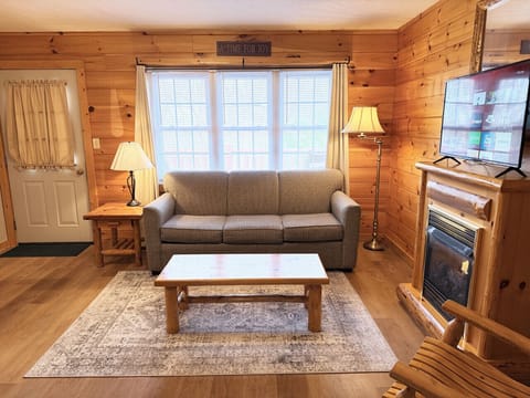 Living Room with Fireplace