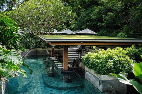 Poolside bar