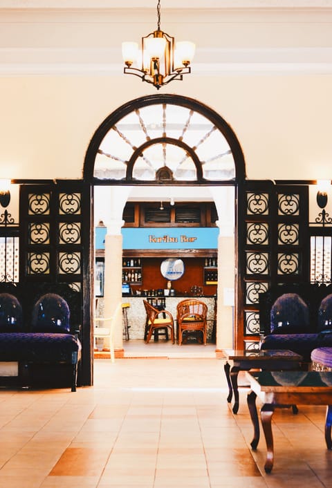 Interior entrance
