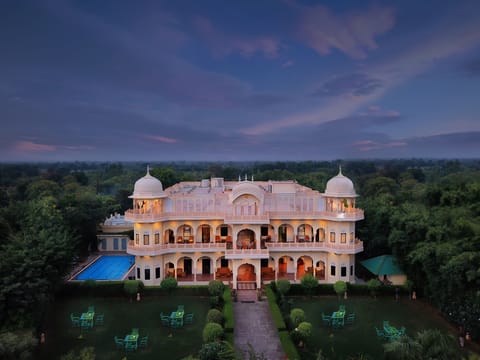 Front of property - evening/night