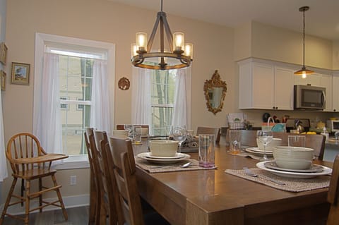 Dining Area with High Chair