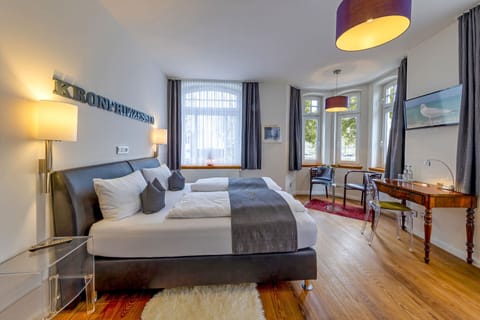 Double Room | Desk, blackout drapes, soundproofing, iron/ironing board
