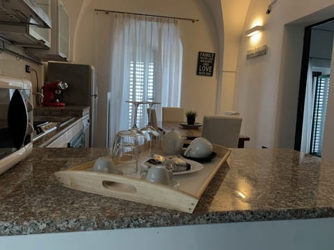 Double Room, Sea View | Private kitchen | Fridge, electric kettle