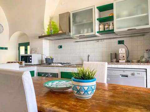 Fridge, electric kettle