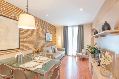 Apartment, 2 Bedrooms | Living area | Flat-screen TV