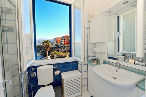 Deluxe Suite | Bathroom | Shower, free toiletries, hair dryer, slippers