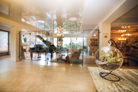 Interior entrance