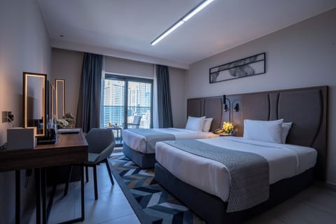 Minibar, in-room safe, desk, blackout drapes