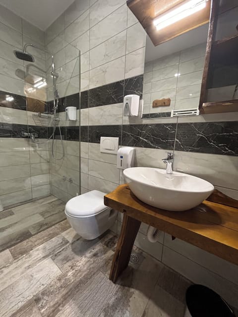 Deluxe Double Room | Bathroom | Shower, free toiletries, towels
