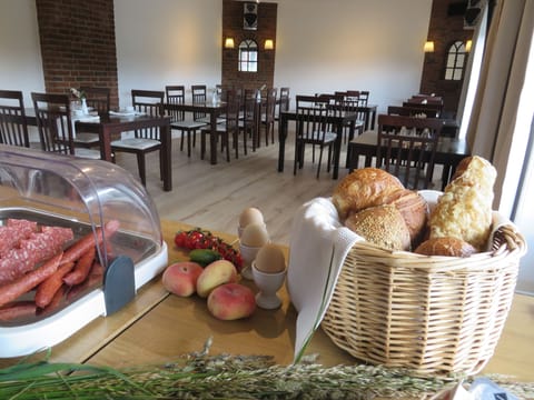 Daily buffet breakfast (EUR 17.5 per person)