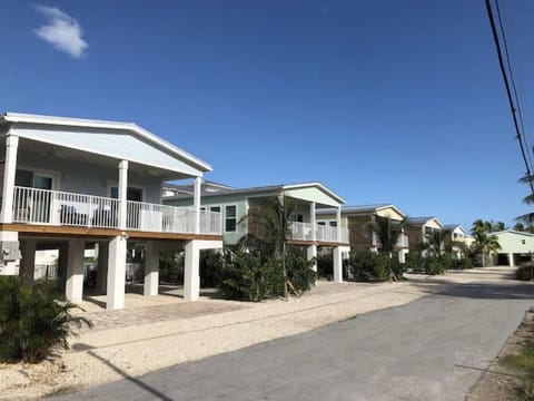 Keys cove houses 1 thru 5 are off-water and some with partial ocean view.  All homes have use of private guest beach, boat docks, additional parking, free kayaks and more.