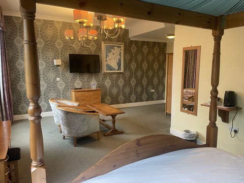 Family Room | Individually decorated, individually furnished, laptop workspace