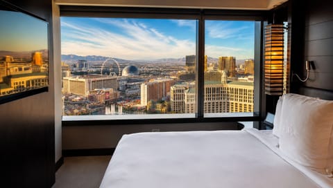 Wake up above the Las Vegas Strip in a true top-floor Vdara penthouse