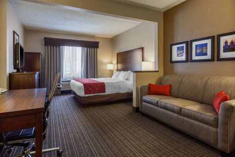 Suite, 1 King Bed with Sofa bed, Non Smoking (Rain shower) | Premium bedding, down comforters, minibar, in-room safe