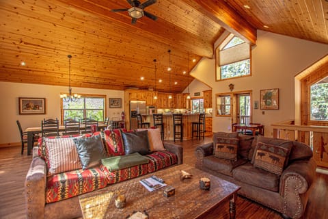 Tahoe Woods - Living Area and Kitchen