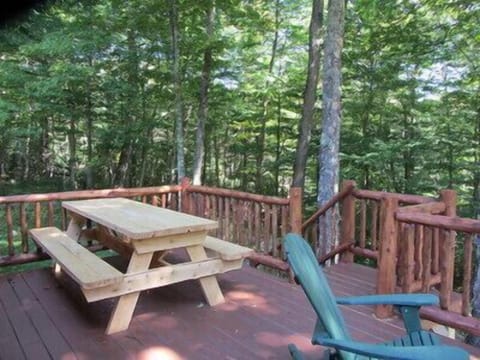 Back Deck off Living Room (summer)