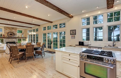 Kitchen and dining room table