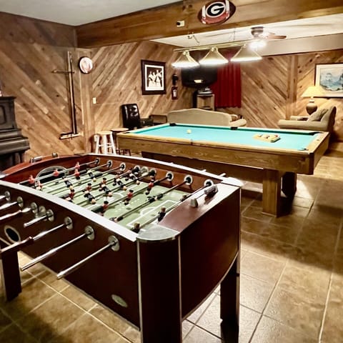 The game room features something for kids of all ages!