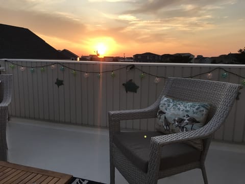 Sunset from the roof!