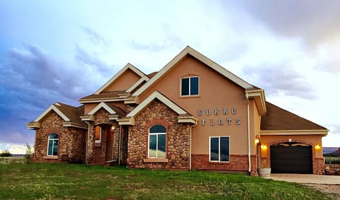6 bedrooms, 6.5 bathrooms with hosts on site downstairs.