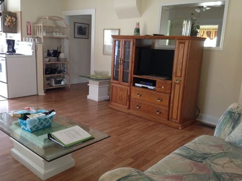 view from the coach- entrance to bedroom