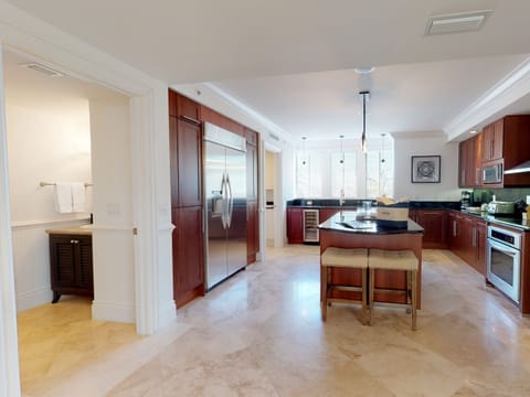 Residence #3823 - Second Floor Fully Furnished Kitchen with Half Bath