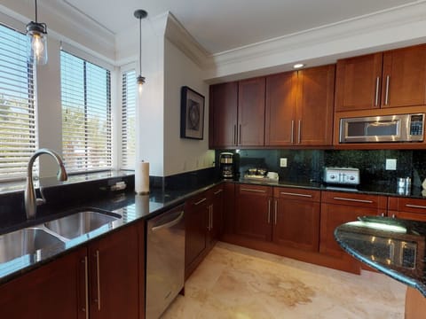 Residence #3823 - Second Floor Fully Furnished Kitchen with Standard Coffee Maker