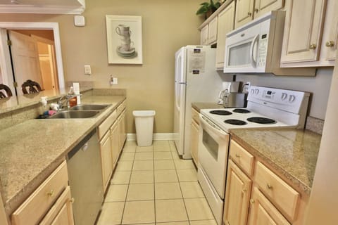 Fully stocked kitchen