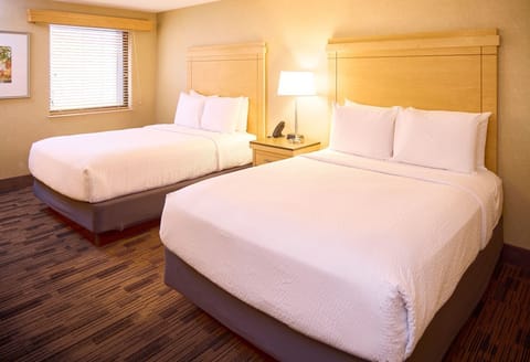 Premium bedding, pillowtop beds, in-room safe, desk