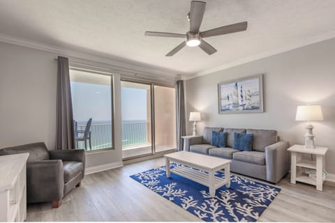 Gulf front living room