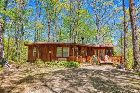 Two Owls and A View. Our first cabin in the Smokies!