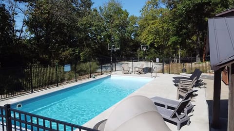 Our home includes a private pool & pickleball court!