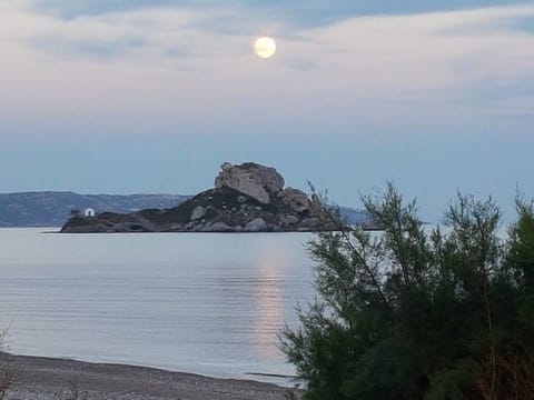 Beach nearby, white sand