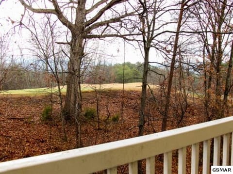 Partial view from balcony of 12th hole at Gatlinburg Golf Course