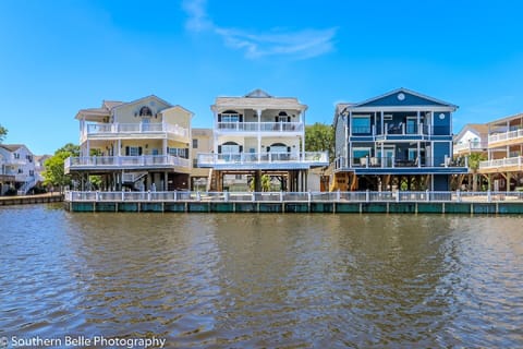 Front of House overlooking Magnolia Lake, the largest Lake in the Resort.
