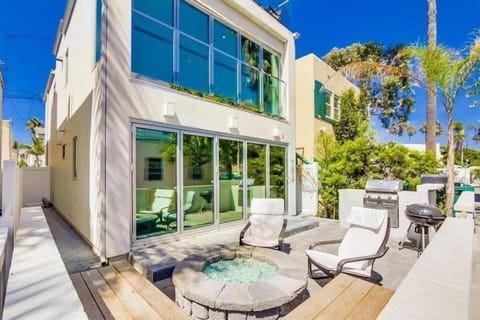 Front of House, Sliding Doors Closed