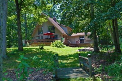 Our Redbud Cottage in Summer