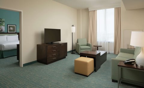 Premium bedding, pillowtop beds, in-room safe, desk