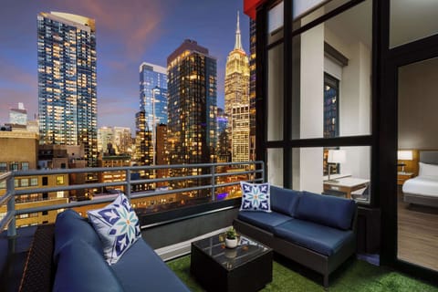 Penthouse, 1 King Bed, Non Smoking, Balcony | View from room