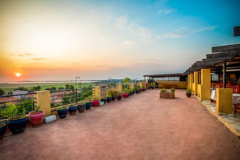 Rooftop terrace