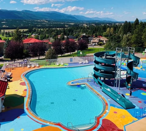 Seasonal outdoor pool