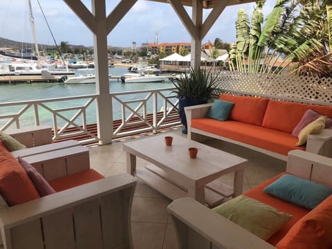 porch with ocean /marina views