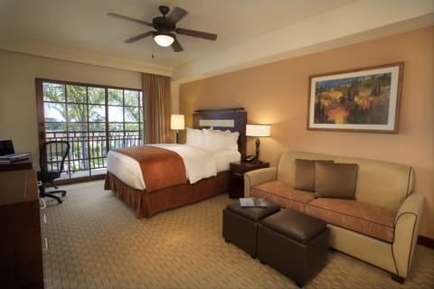 Luxury Studio Suite, 1 King Bed, Microwave | View from room