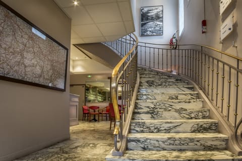 Interior entrance
