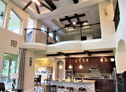 Spacious View From the Living Room