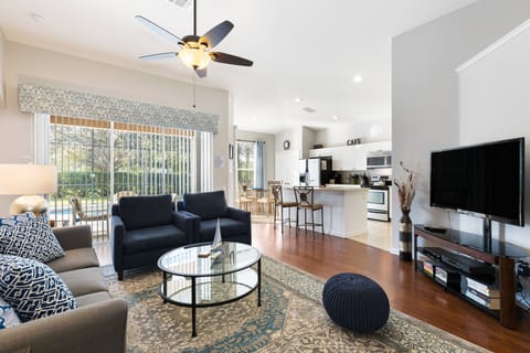 Main Living Area Overlooking Private Pool