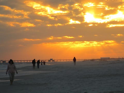 What could be more beautiful than a sunset on the water?