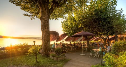 Breakfast, lunch, dinner served; German cuisine, ocean views 