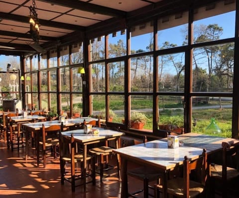 Lunch and dinner served, local cuisine